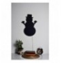 Dekor muri LED Snowman 2 - Blue Blue