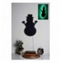 Dekor muri LED Snowman 2 - Green Green