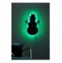 Dekor muri LED Snowman 2 - Green Green