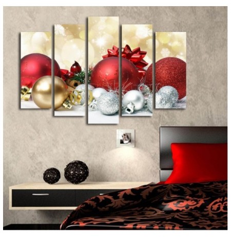 Kanavac pikture ( 5 Pc ) 5PATNOEL-8 Multicolor