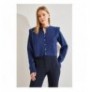 Woman's Cardigan Jumeon 40971003 - Dark Blue