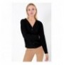 Woman's Cardigan Jumeon 60026 - Black