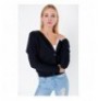 Woman's Cardigan Jumeon 60026 - Dark Blue