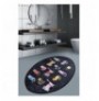 Rrugice (60 x 90) Conceptum Hypnose Black Cats Oval DJT Multicolor