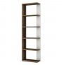 Rafte Librash Kalune Design Tower - Walnut White