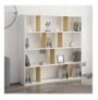 Raft Librash Kalune Design Hodbi - White, Oak Oak White