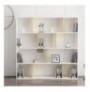 Raft Librash Kalune Design Hodbi - White, Oak Oak White