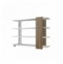 Raft Librash Kalune Design Nur - White, Walnut White Walnut