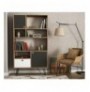 Raft Librash Kalune Design Karamel - Walnut, Anthracite Walnut Anthracite White