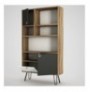 Raft Librash Kalune Design Karamel - Walnut, Anthracite Walnut Anthracite White