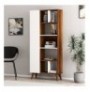 Raft Librash Kalune Design Ferzan Bookshelf - Baroque Walnut Baroque Walnut White