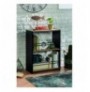 Raft Librash Kalune Design Black Small Bookcase Multicolor