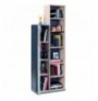 Raft Librash Kalune Design Trio Bookcase With Storage Multicolor