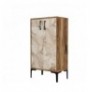 Rafte Koridori Kalune Design Prag - Walnut, White Marble