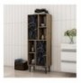 Raft multifunksional Kalune Design Leni - Walnut, Black Marble Walnut Black Marble