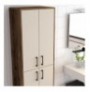 Raft tualeti Kalune Design Berlin A - Walnut, Cream