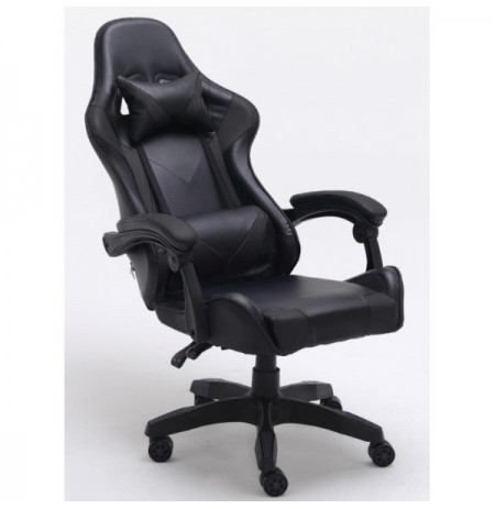 Topeshop Fotel Remus Czern Office/Computer Chair Padded Seat Padded Backrest