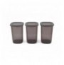 Set kuti organizuese ( 3 Pc ) Hermia BNMPOLYAS03-12 Anthracite