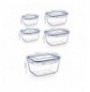 Set tasa ( 5 Pc ) Hermia 30149 Transparent