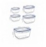 Set tasa ( 5 Pc ) Hermia 30149 Transparent