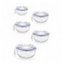 Set tasa ( 5 Pc ) Hermia 30144 Transparent