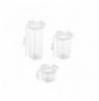 Set kuti organizuese ( 3 Pc ) Hermia BNMPOLYWS03-051217 White