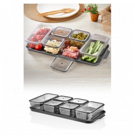 Set kuti organizuese ( 13 Pc ) Hermia Khvltseffaf - Anthracite Anthracite