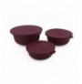 Set tasa ( 3 Pc ) Hermia YUVPUR03-124 Purple