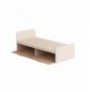 Krevat Tek Kalune Design Newra - Atlantic Pine, Beige