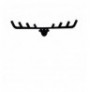 Varese muri metalike Wallity Antler Black