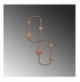 Varese muri metalike Wallity Ladybug-C Copper