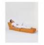 Bean Bag Siesta Sofa Bed Pouf - Orange Orange