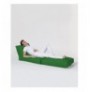 Bean Bag Siesta Sofa Bed Pouf - Green Green