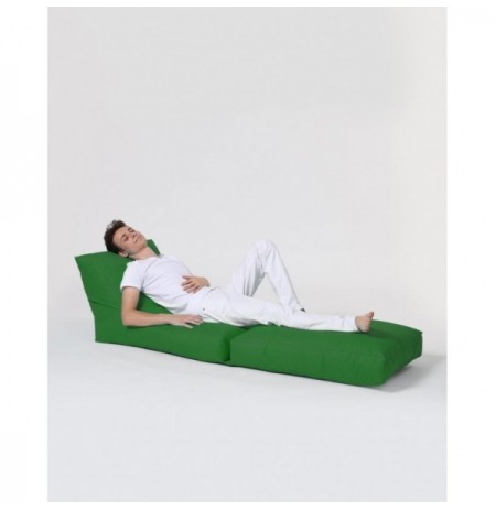 Bean Bag Siesta Sofa Bed Pouf - Green Green