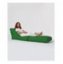 Bean Bag Siesta Sofa Bed Pouf - Green Green