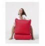 Bean Bag Siesta Sofa Bed Pouf - Red Red