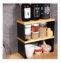 Organizues kuzhine Mioli Decor Shelves - 1 Black