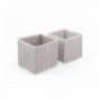 Set organizues ( 4 Pc ) Hermia D2 Grey White