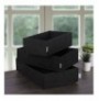 Set kuti organizues ( 3 Pc ) Mioli Decor HMY - 6272 Black