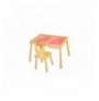 Set Tavoline per femije Kalune Design Table and Chair - Pink Pink