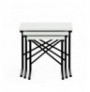 Set tavoline (3 Pc) Kalune Design Zg1-998-3653S White