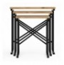 Set tavoline (3 Pc) Kalune Design Zg2-657-3653S Atlantic Pine