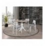 Set ( 5 Pc ) Tavoline ngrenie + karrige Kalune Design Albero130 Natural