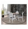 Set ( 5 Pc ) Tavoline ngrenie + karrige Kalune Design Albero133 Natural