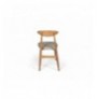 Set ( 5 Pc ) Tavoline ngrenie + karrige Kalune Design Albero141 Natural
