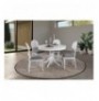 Set 5 Pc Tavoline ngrenie me hapje + Karrige Kalune Design Albero151 Natural
