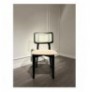 Set ( 5 Pc ) Tavoline ngrenie + karrige Kalune Design Bell - Black, White Black White