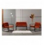 Set ( 3 Pc ) Divan + kolltuk Atelier del Sofa Oslo - Tile Red Tile Red