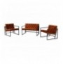 Set ( 3 Pc ) Divan + kolltuk Atelier del Sofa Oslo - Tile Red Tile Red