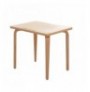 Set ( 3 Pc ) Tavoline + karrige Kalune Design Pearl Table Set Natural